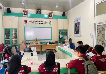 Praktik Kerja Lapangan (PKL) Mahasiswa Prodi D4.Keselamatan Kesehatan Kerja di Puskesma Rawang